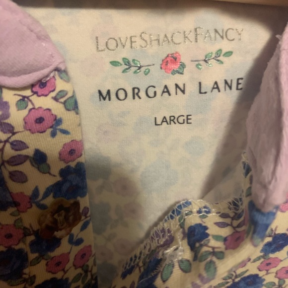 LoveShackFancy Crushed Blueberry Pajamas-Large - Picture 10 of 11